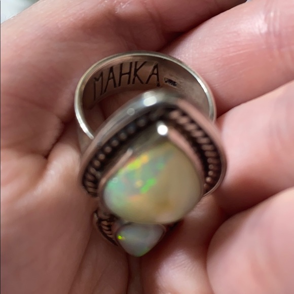 NEW OOAK Ethiopian Opal Ring - Picture 11 of 12